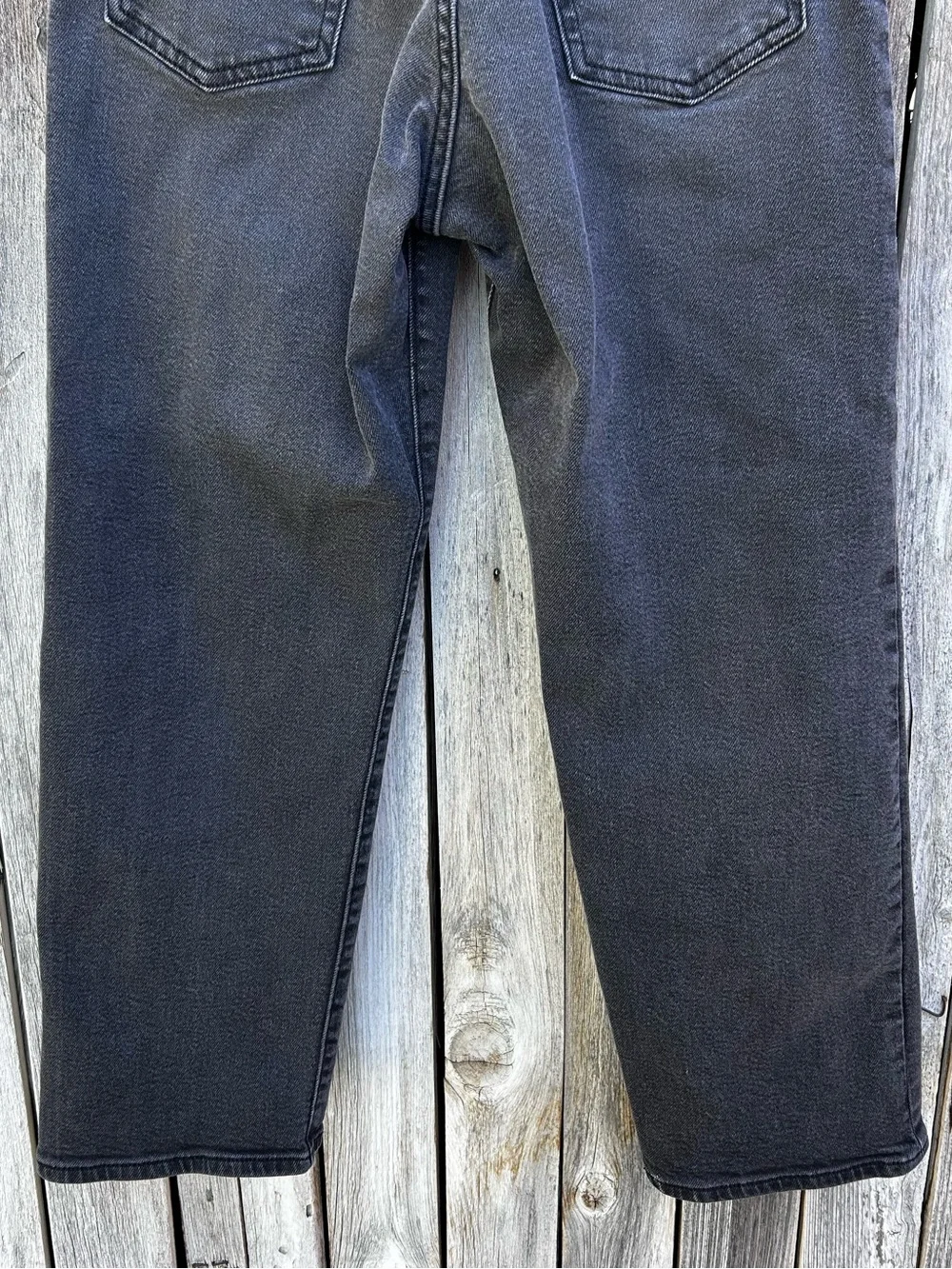 Levi’s Ribcage Straight Ankle Jean Black 28 - Picture 13 of 16